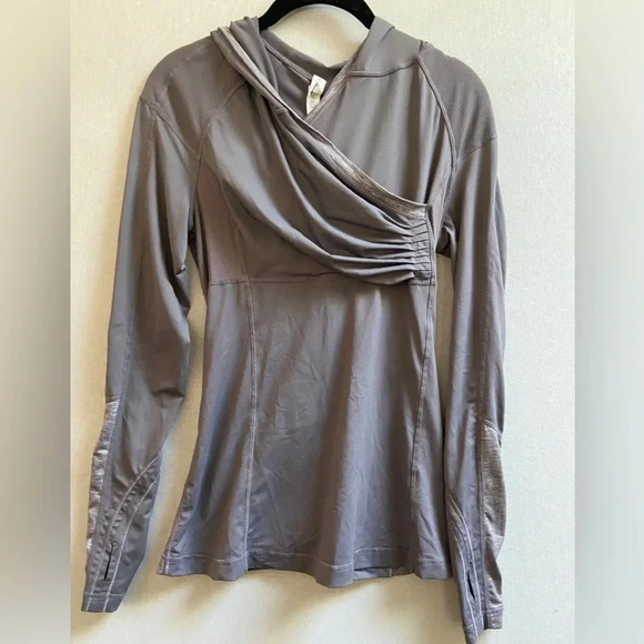 Lululemon Athletica  Run For Your Life hoodie pullover Sz 4 - Picture 2 of 11